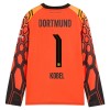 Borussia Dortmund Kobel 1 Fotbollströjor Målvakt Hemma 2026-27 Långärmad Orange Borussia Dortmund Kobel 1 Fotbollströjor Målvakt Hemma 2026-27 Långärmad Orange