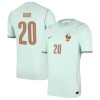 Frankrike Desire Doue 20 Fotbollströjor Borta VM 2026 Frankrike Desire Doue 20 Fotbollströjor Borta VM 2026