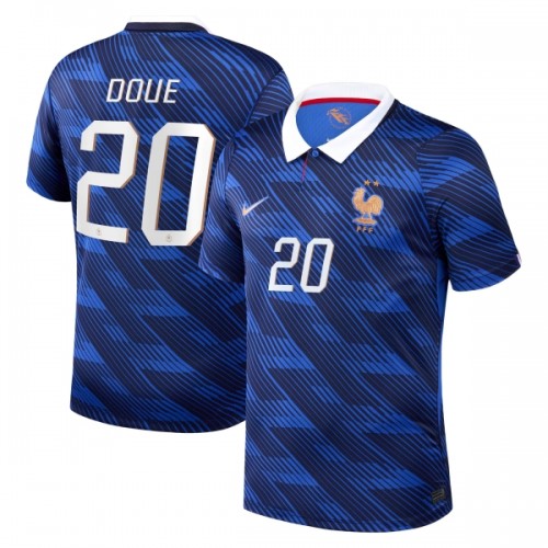 Frankrike Desire Doue 20 Fotbollströjor Hemma VM 2026 Frankrike Desire Doue 20 Fotbollströjor Hemma VM 2026