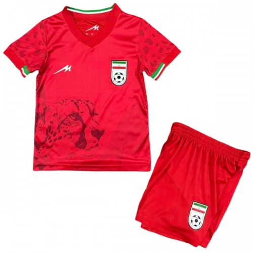 Iran Fotbollströjor Borta VM 2026 - Barn Iran Fotbollströjor Borta VM 2026 - Barn