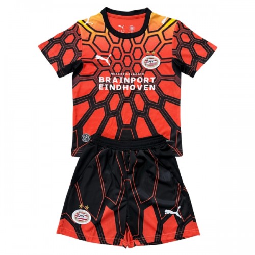PSV Eindhoven Fotbollströjor Målvakt 2026-27 Orange - Barn PSV Eindhoven Fotbollströjor Målvakt 2026-27 Orange - Barn