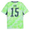 Schweiz Djibril Sow 15 Fotbollströjor Borta VM 2026 Schweiz Djibril Sow 15 Fotbollströjor Borta VM 2026