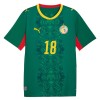 Senegal Sarr 18 Fotbollströjor Borta VM 2026