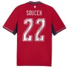 Tjeckien Soucek 22 Fotbollströjor Hemma VM 2026