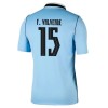 Uruguay Federico Valverde 15 Fotbollströjor Hemma VM 2026 Uruguay Federico Valverde 15 Fotbollströjor Hemma VM 2026