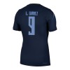 Uruguay Luis Suarez 9 Fotbollströjor Borta VM 2026 Uruguay Luis Suarez 9 Fotbollströjor Borta VM 2026