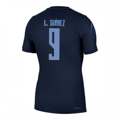 Uruguay Luis Suarez 9 Fotbollströjor Borta VM 2026 Uruguay Luis Suarez 9 Fotbollströjor Borta VM 2026