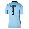 Uruguay Luis Suarez 9 Fotbollströjor Hemma VM 2026 Uruguay Luis Suarez 9 Fotbollströjor Hemma VM 2026