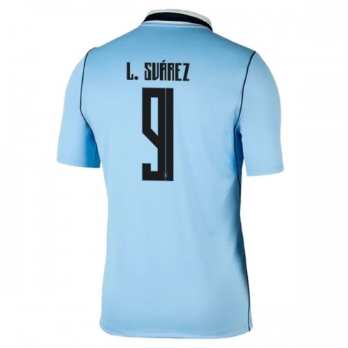 Uruguay Luis Suarez 9 Fotbollströjor Hemma VM 2026 Uruguay Luis Suarez 9 Fotbollströjor Hemma VM 2026