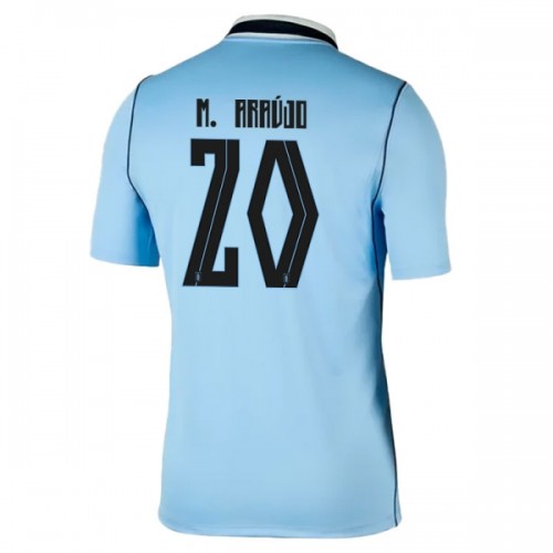 Uruguay Maximiliano Araujo 20 Fotbollströjor Hemma VM 2026 Uruguay Maximiliano Araujo 20 Fotbollströjor Hemma VM 2026
