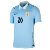 Uruguay Maximiliano Araujo 20 Fotbollströjor Hemma VM 2026