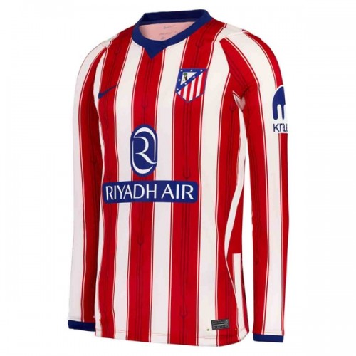 Atlético Madrid Fotbollströjor Hemma 2026-27 Långärmad Atlético Madrid Fotbollströjor Hemma 2026-27 Långärmad