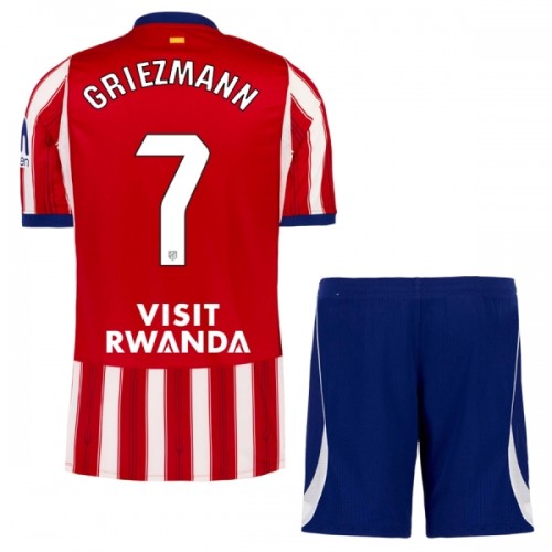 Atlético Madrid Griezmann 7 Fotbollströjor Hemma 2026-27 - Barn Atlético Madrid Griezmann 7 Fotbollströjor Hemma 2026-27 - Barn