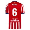Atlético Madrid Koke 6 Fotbollströjor Hemma 2026-27 Atlético Madrid Koke 6 Fotbollströjor Hemma 2026-27