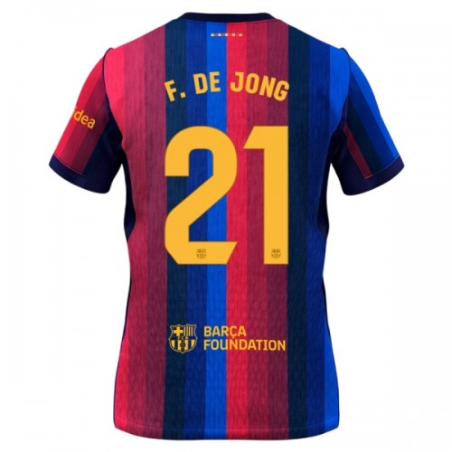FC Barcelona F. De Jong 21 Fotbollströjor Hemma 2026-27 FC Barcelona F. De Jong 21 Fotbollströjor Hemma 2026-27