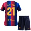 FC Barcelona F. De Jong 21 Fotbollströjor Hemma 2026-27 - Barn FC Barcelona F. De Jong 21 Fotbollströjor Hemma 2026-27 - Barn