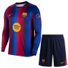 FC Barcelona Fotbollströjor Hemma 2026-27 Långärmad - Barn FC Barcelona Fotbollströjor Hemma 2026-27 Långärmad - Barn