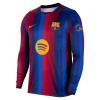 FC Barcelona Fotbollströjor Hemma 2026-27 Långärmad - Barn