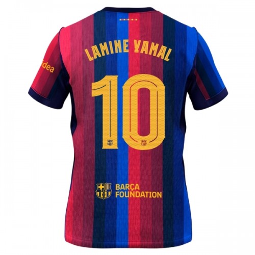 FC Barcelona Lamine Yamal 10 Fotbollströjor Hemma 2026-27 FC Barcelona Lamine Yamal 10 Fotbollströjor Hemma 2026-27