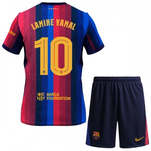 FC Barcelona Lamine Yamal 10 Fotbollströjor Hemma 2026-27 - Barn FC Barcelona Lamine Yamal 10 Fotbollströjor Hemma 2026-27 - Barn