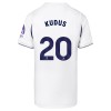 Tottenham Hotspur Kudus 20 Fotbollströjor Hemma 2026-27 Tottenham Hotspur Kudus 20 Fotbollströjor Hemma 2026-27