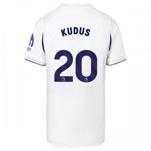 Tottenham Hotspur Kudus 20 Fotbollströjor Hemma 2026-27 Tottenham Hotspur Kudus 20 Fotbollströjor Hemma 2026-27