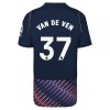 Tottenham Hotspur Van De Ven 37 Fotbollströjor Borta 2026-27 Tottenham Hotspur Van De Ven 37 Fotbollströjor Borta 2026-27
