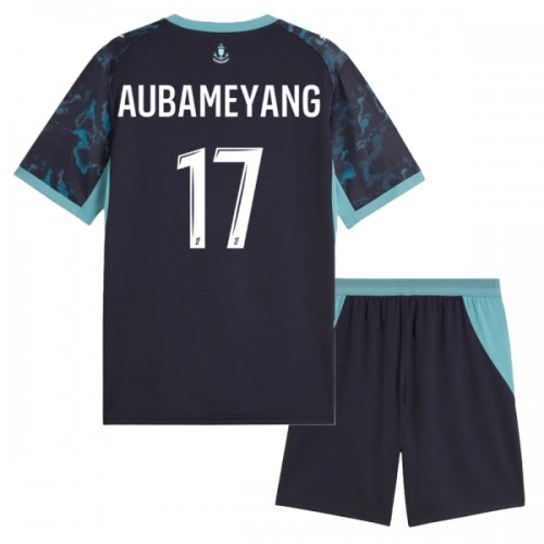 Olympique de Marseille Aubameyang 17 Fotbollströjor Borta 2026-27 - Barn Olympique de Marseille Aubameyang 17 Fotbollströjor Borta 2026-27 - Barn