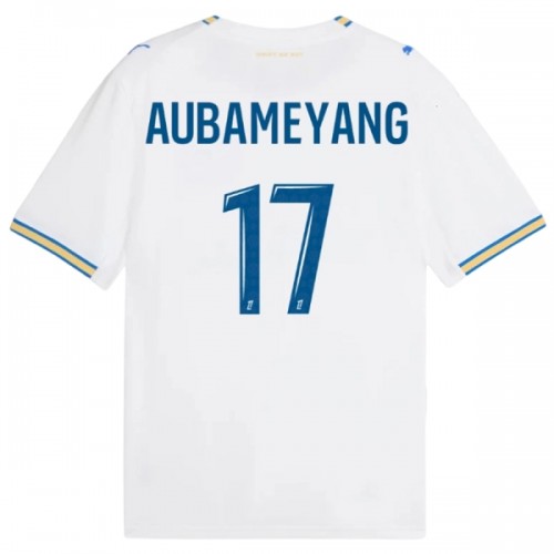 Olympique de Marseille Aubameyang 17 Fotbollströjor Hemma 2026-27 Olympique de Marseille Aubameyang 17 Fotbollströjor Hemma 2026-27