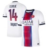 Paris Saint-Germain Desire Doue 14 Fotbollströjor Borta 2026-27 Paris Saint-Germain Desire Doue 14 Fotbollströjor Borta 2026-27