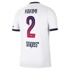Paris Saint-Germain Hakimi 2 Fotbollströjor Borta 2026-27