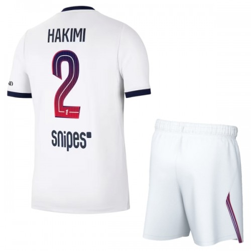 Paris Saint-Germain Hakimi 2 Fotbollströjor Borta 2026-27 - Barn Paris Saint-Germain Hakimi 2 Fotbollströjor Borta 2026-27 - Barn