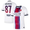 Paris Saint-Germain Joao Neves 87 Fotbollströjor Borta 2026-27 Paris Saint-Germain Joao Neves 87 Fotbollströjor Borta 2026-27