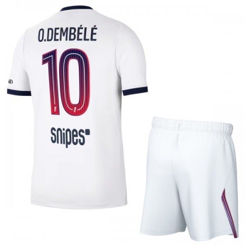 Paris Saint-Germain O. Dembele 10 Fotbollströjor Borta 2026-27 - Barn Paris Saint-Germain O. Dembele 10 Fotbollströjor Borta 2026-27 - Barn