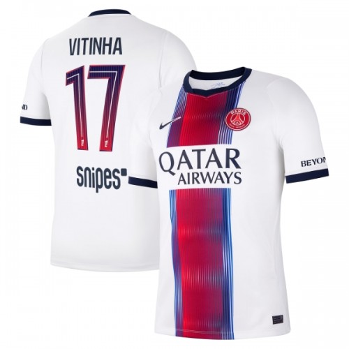Paris Saint-Germain Vitinha 17 Fotbollströjor Borta 2026-27 Paris Saint-Germain Vitinha 17 Fotbollströjor Borta 2026-27