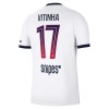 Paris Saint-Germain Vitinha 17 Fotbollströjor Borta 2026-27