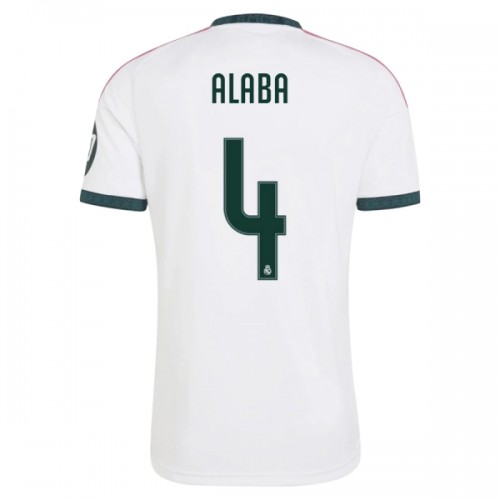 Real Madrid Alaba 4 Fotbollströjor Hemma 2026-27 Real Madrid Alaba 4 Fotbollströjor Hemma 2026-27