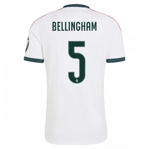 Real Madrid Bellingham 5 Fotbollströjor Hemma 2026-27 Real Madrid Bellingham 5 Fotbollströjor Hemma 2026-27