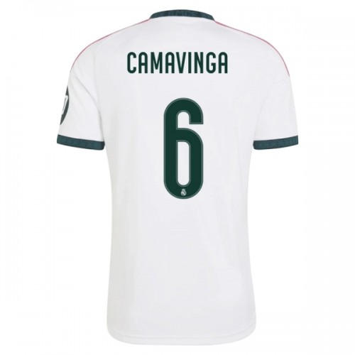 Real Madrid Camavinga 6 Fotbollströjor Hemma 2026-27 Real Madrid Camavinga 6 Fotbollströjor Hemma 2026-27