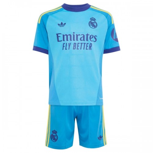 Real Madrid Fotbollströjor Borta Målvakt 2026-27 - Barn Real Madrid Fotbollströjor Borta Målvakt 2026-27 - Barn