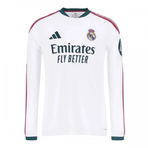 Real Madrid Fotbollströjor Hemma 2026-27 Långärmad Real Madrid Fotbollströjor Hemma 2026-27 Långärmad