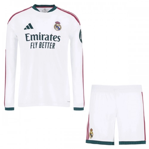 Real Madrid Fotbollströjor Hemma 2026-27 Långärmad - Barn Real Madrid Fotbollströjor Hemma 2026-27 Långärmad - Barn