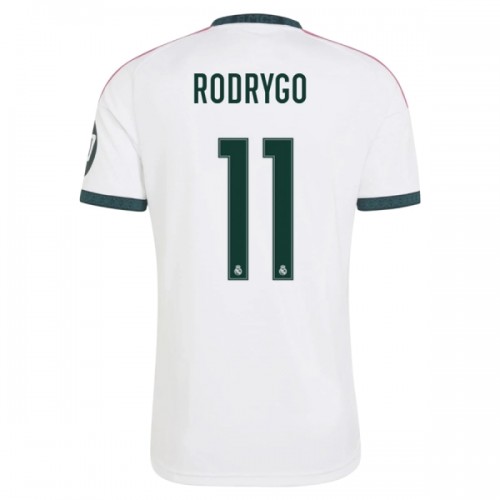 Real Madrid Rodrygo 11 Fotbollströjor Hemma 2026-27 Real Madrid Rodrygo 11 Fotbollströjor Hemma 2026-27