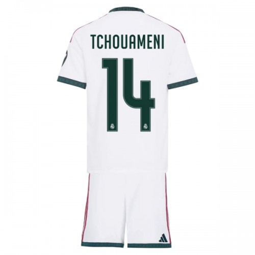 Real Madrid Tchouameni 14 Fotbollströjor Hemma 2026-27 - Barn Real Madrid Tchouameni 14 Fotbollströjor Hemma 2026-27 - Barn