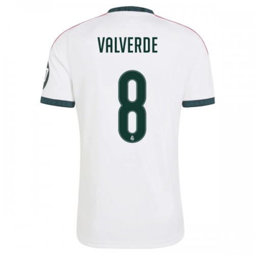 Real Madrid Valverde 8 Fotbollströjor Hemma 2026-27 Real Madrid Valverde 8 Fotbollströjor Hemma 2026-27