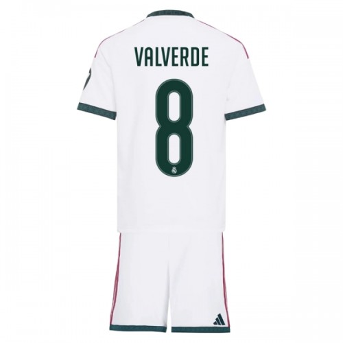 Real Madrid Valverde 8 Fotbollströjor Hemma 2026-27 - Barn Real Madrid Valverde 8 Fotbollströjor Hemma 2026-27 - Barn