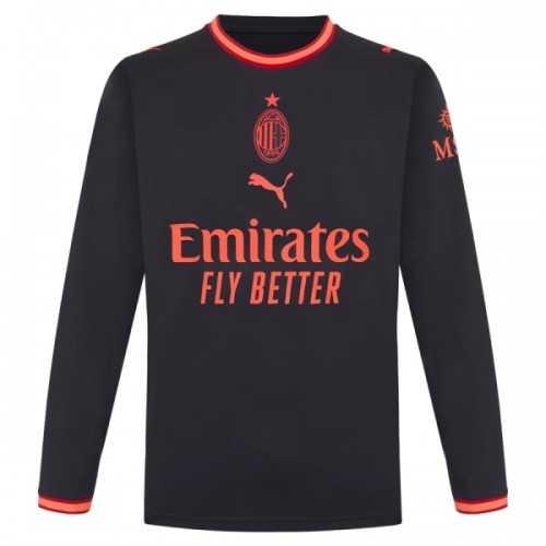 AC Milan Fotbollströjor Tredje 2026-27 Långärmad AC Milan Fotbollströjor Tredje 2026-27 Långärmad