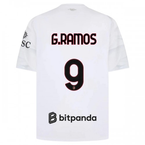 AC Milan G. Ramos 9 Fotbollströjor Borta 2026-27 AC Milan G. Ramos 9 Fotbollströjor Borta 2026-27