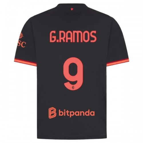 AC Milan G. Ramos 9 Fotbollströjor Tredje 2026-27 AC Milan G. Ramos 9 Fotbollströjor Tredje 2026-27