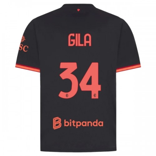AC Milan Gila 34 Fotbollströjor Tredje 2026-27 AC Milan Gila 34 Fotbollströjor Tredje 2026-27